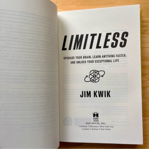 Limitless by Jim Kwik Hardcover Book - Picture 3 of 5